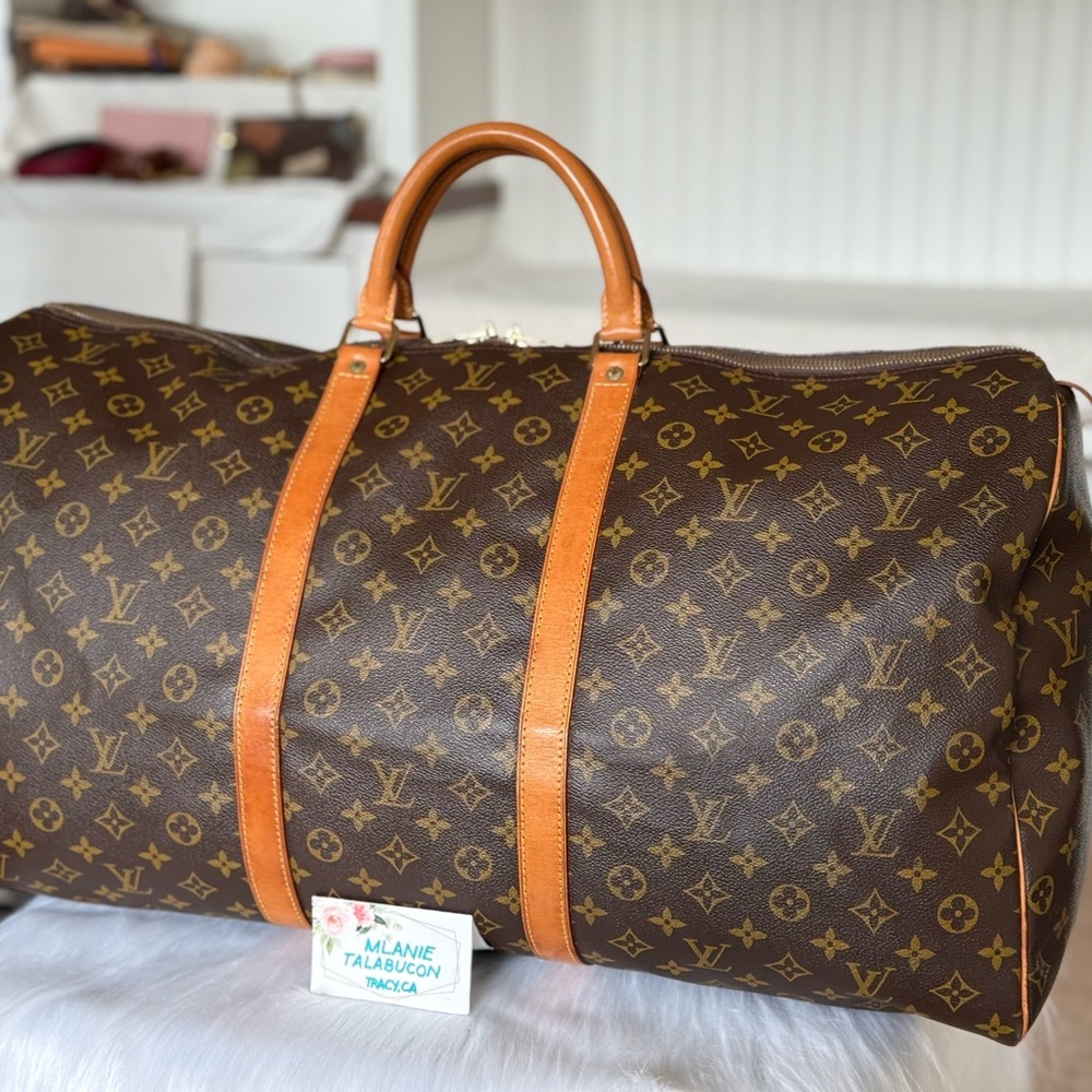 SOLD Louis Vuitton Keepall 60 Monogram Duffle March 1995 Vintage